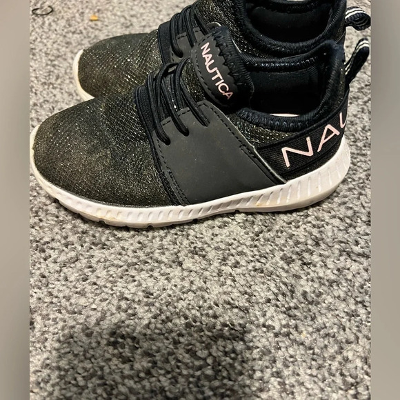 Nautica toddler girl slip‎ on sneakers - Picture 1 of 7